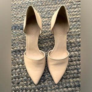 Vince Aurelian D’Orsay Beige Heels